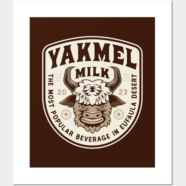 Yakmel Milk Emblem Wall Art by Lagelantee